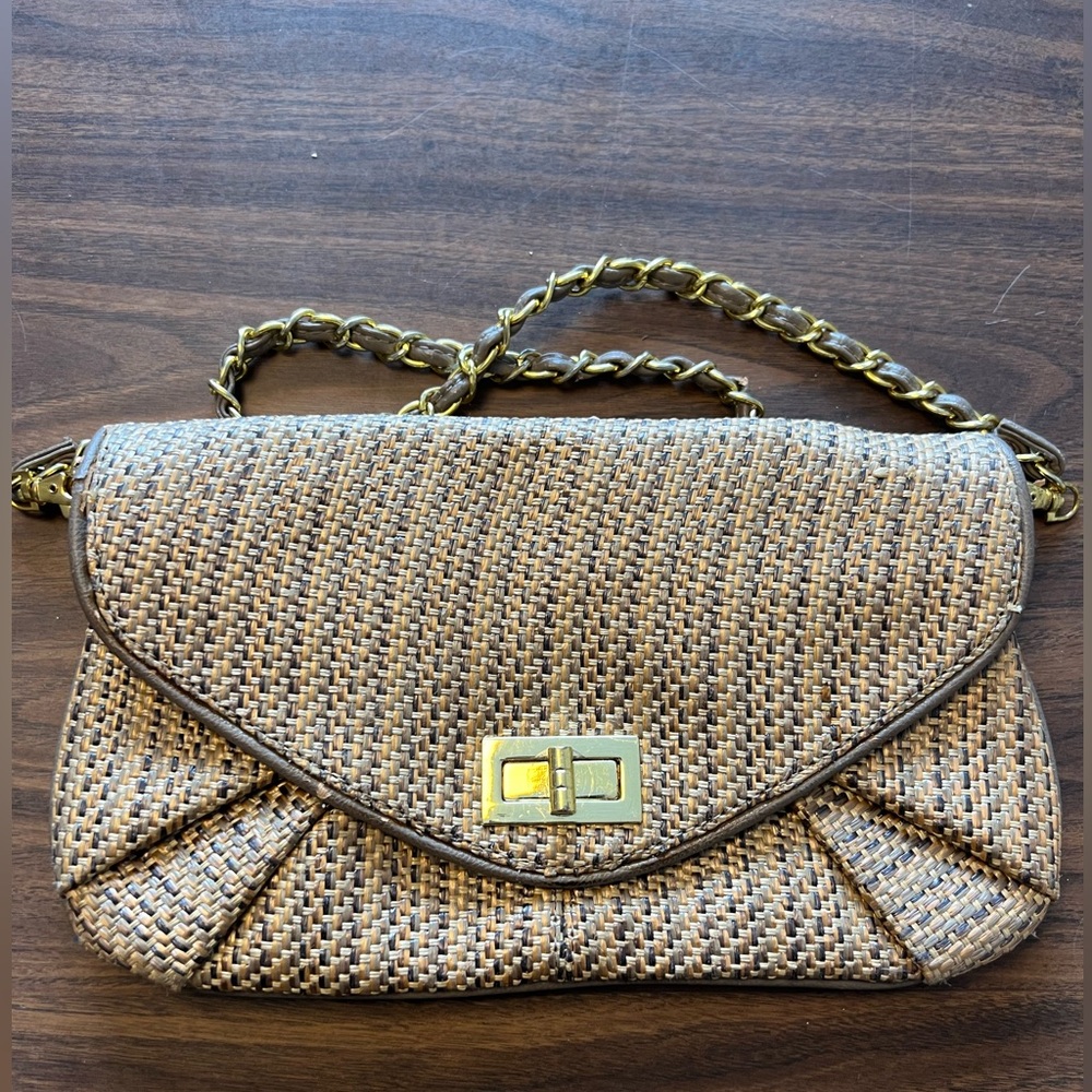 Aldo crossbody woven purse